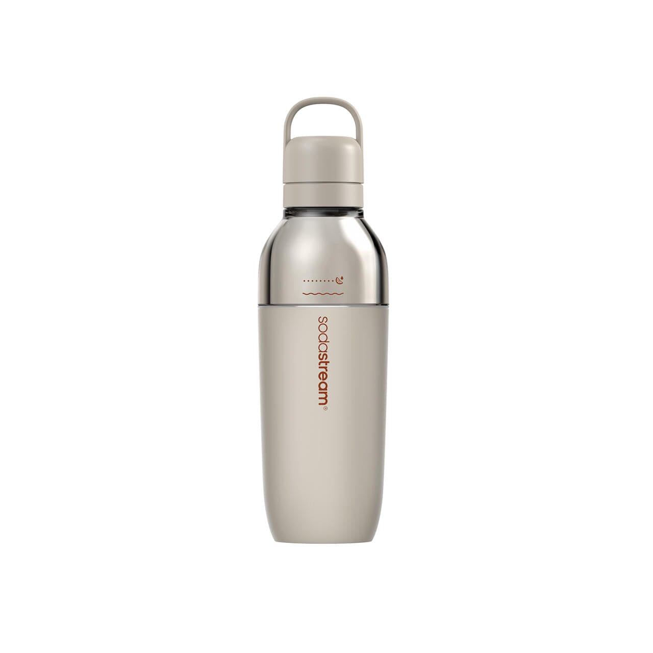 Sodastream Fizz & Go™ Easy Mix Insulated Stainless Steel Bottle Sand 23.7 oz - Image 6