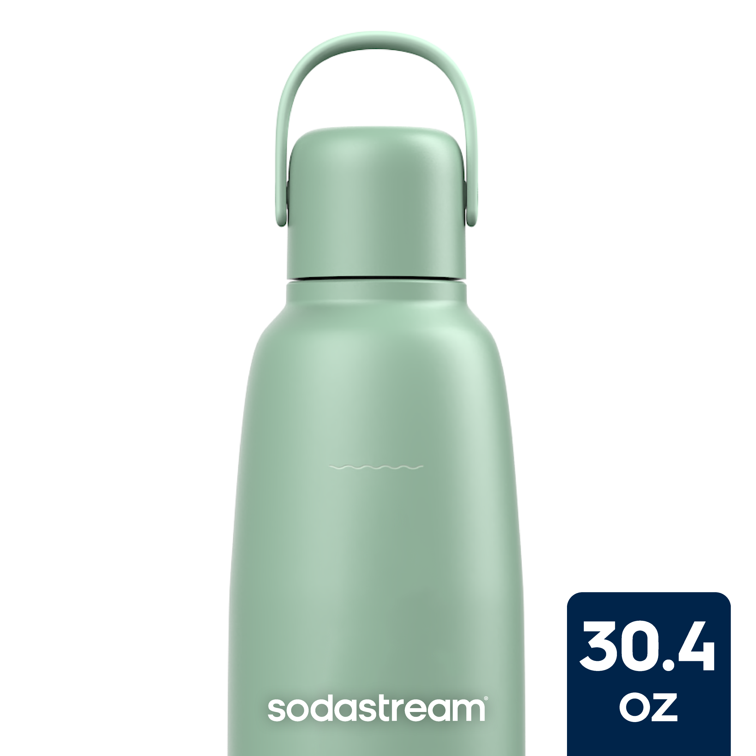 Sodastream Fizz & Go™ Insulated Stainless Steel Bottle Mint 30.4 oz