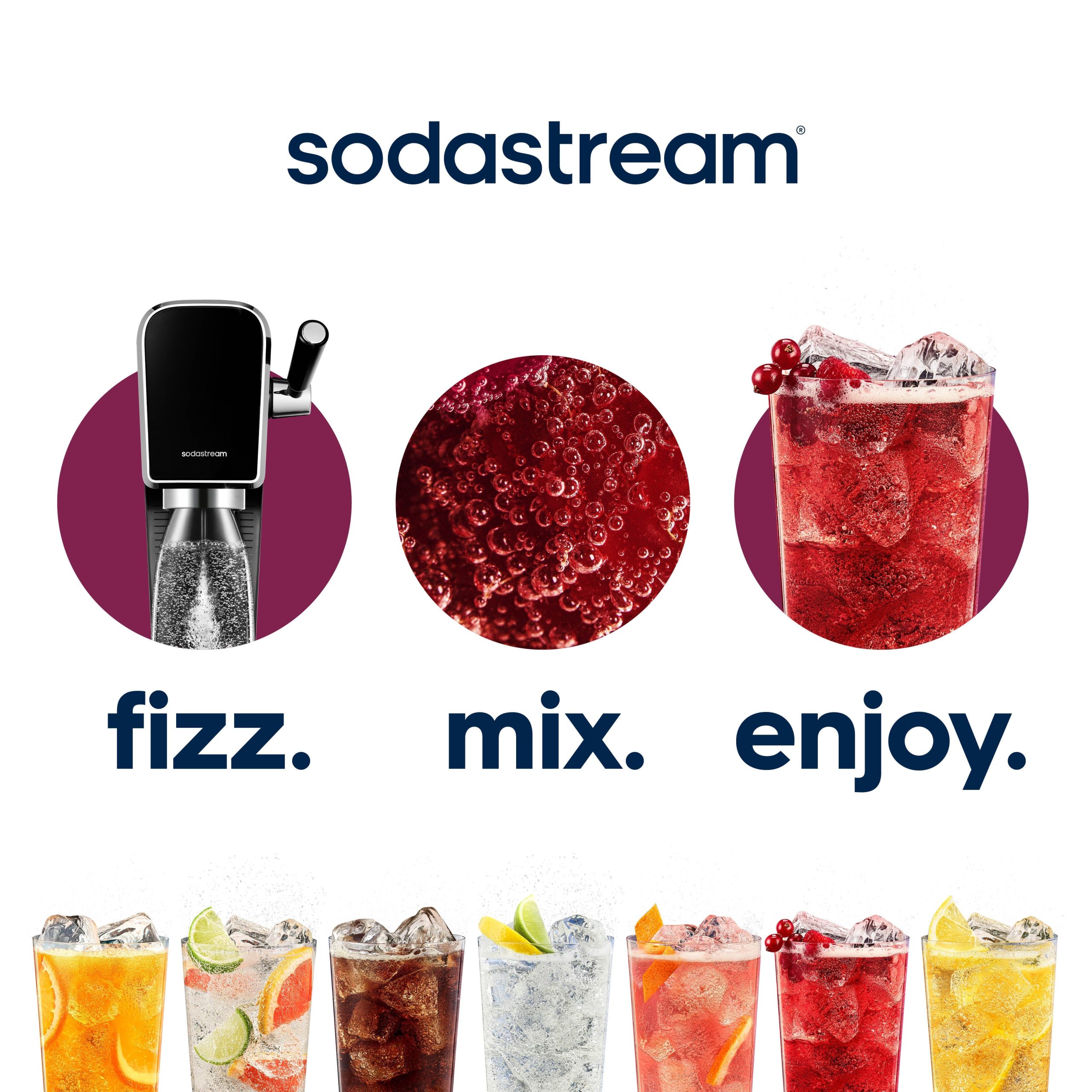 Sodastream MTN DEW® Code Red Cherry Drink Mix 4 Pack 440ml - Image 4