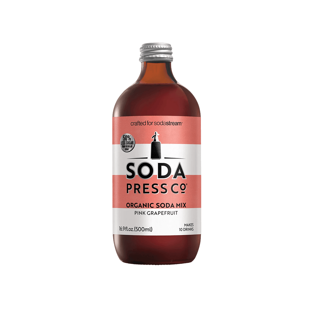 Sodastream Soda Press Co® Pink Grapefruit Organic Soda Mix 500ml