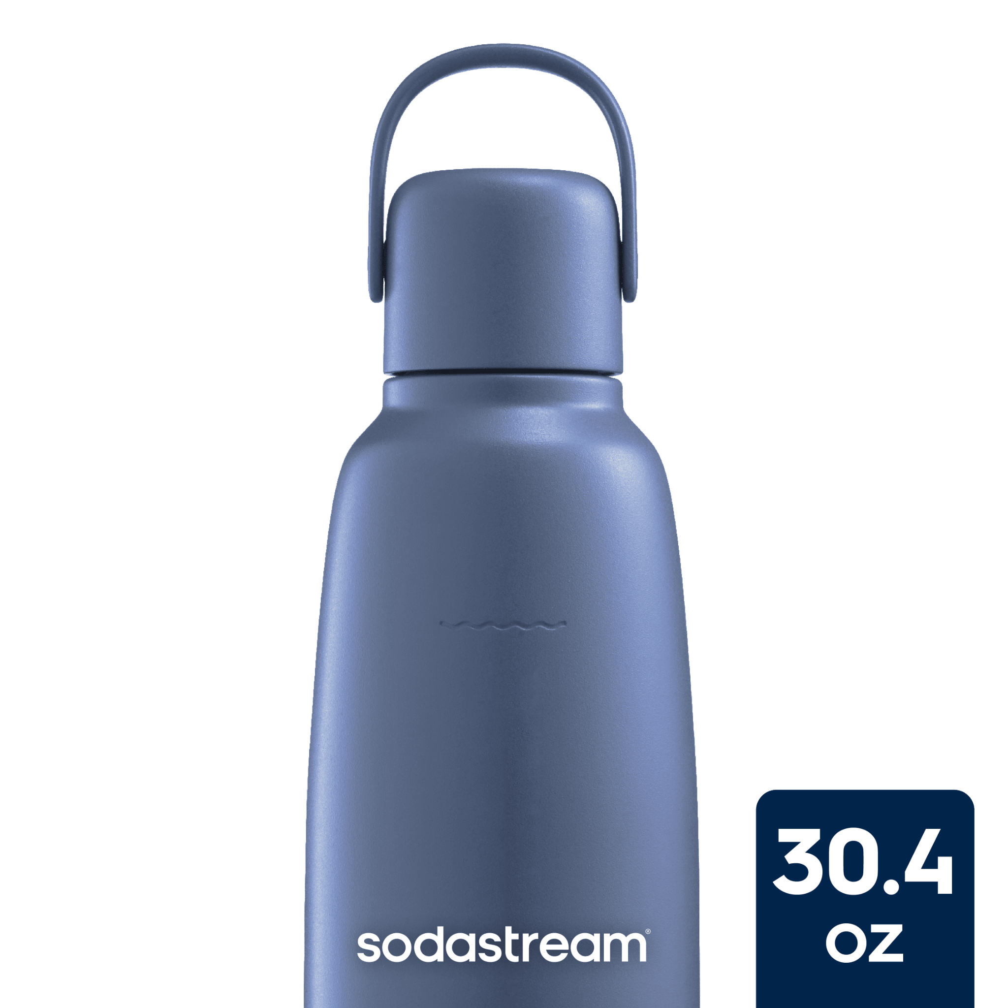 Sodastream Fizz & Go™ Insulated Stainless Steel Bottle Storm Blue 30.4 oz