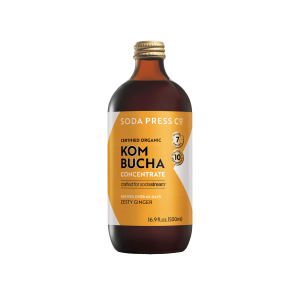 Sodastream Soda Press Co® Ginger Kombucha Organic Soda Mix 500ml